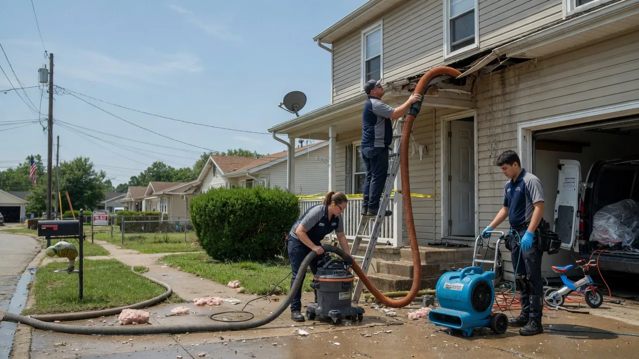 Water Damage Restoration in Penfield, IL near me